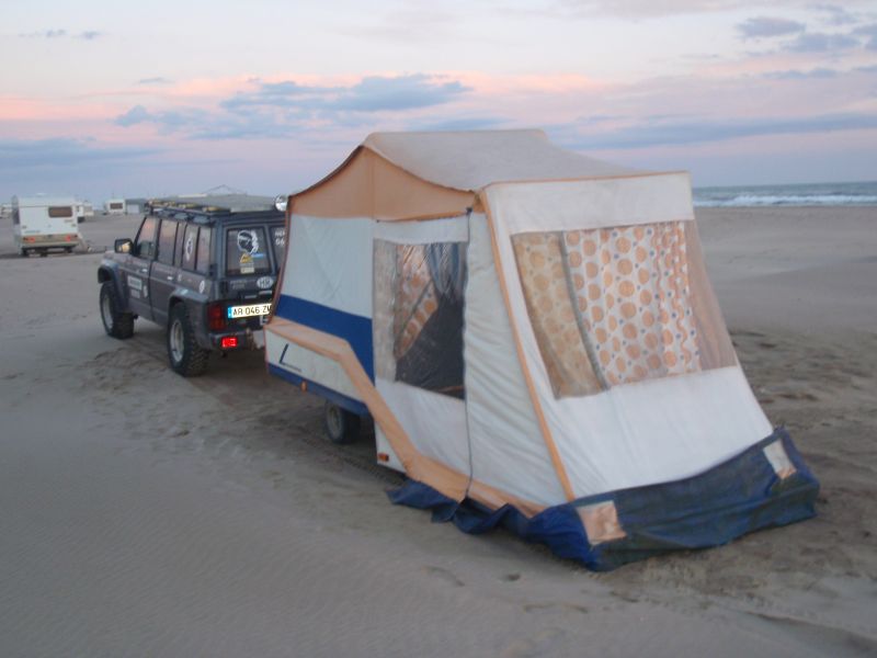Caravane pliante toile combicar2000