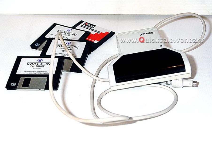 Scanner a main Trust Ami-Scan grey