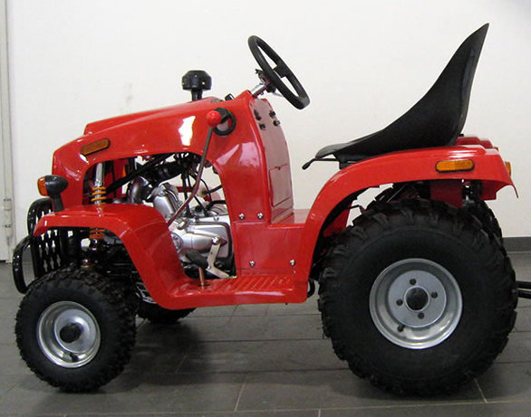 Tracteur 110 cc avec remorque et vitesses automatique + mar