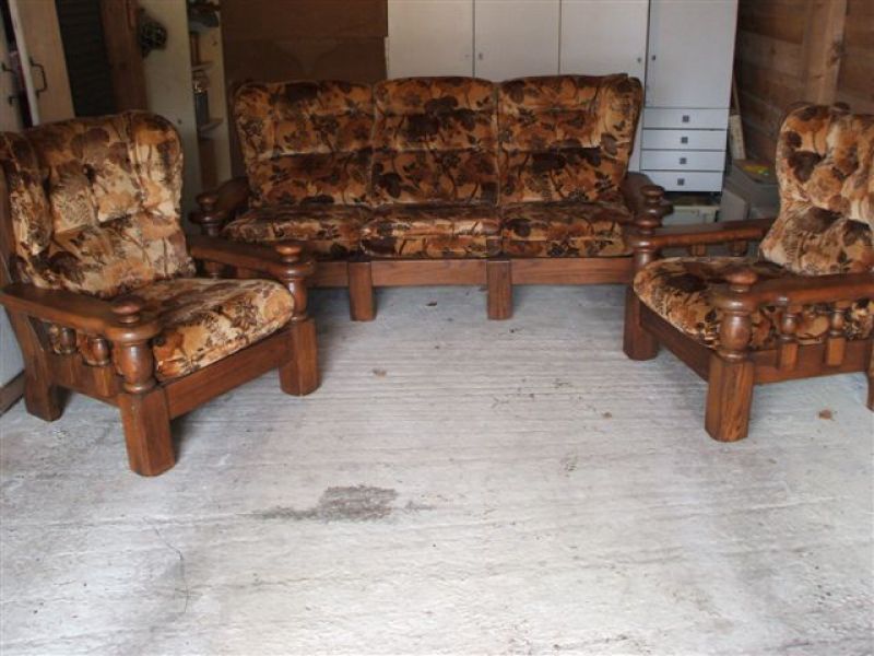 Canapé + 2 fauteuils