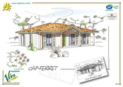 maison 95 m² entre Biscarrosse et Mimizan 167600 €