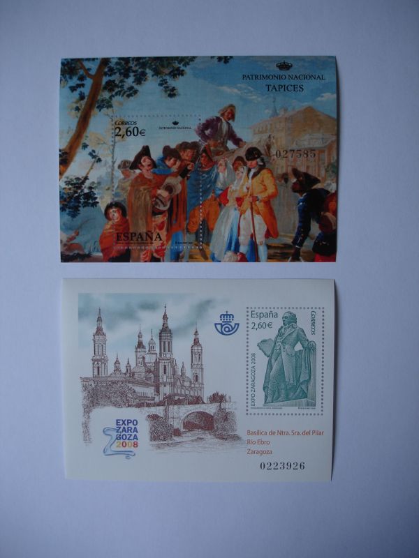 Sellos nuevos de curso legal por debajo de su valor