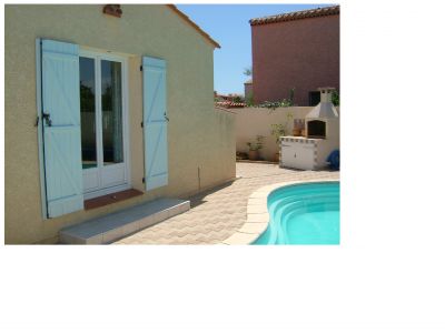 villa pisc privée plein sud 700m plage 450m magasins