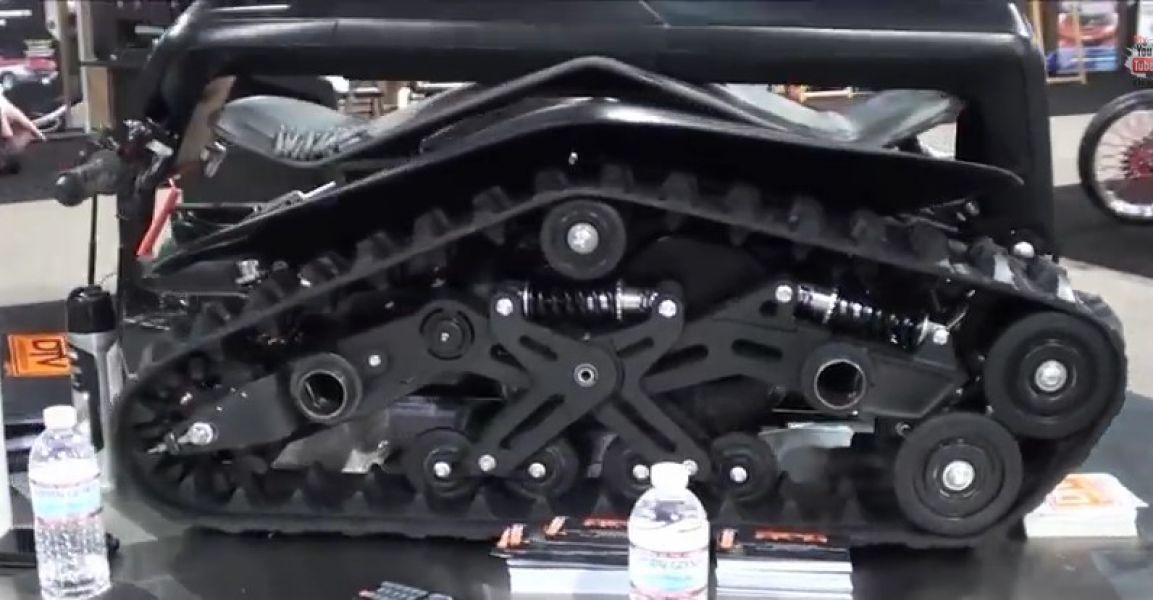 Dtv vehicule de sport a double chenilles tout terrain 