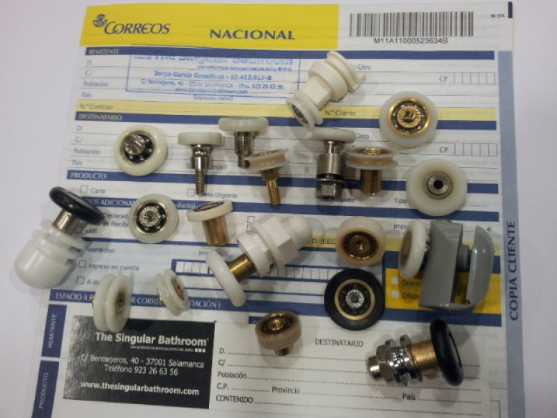 Roulements douche de roulement, douche, roue d'écran de douche