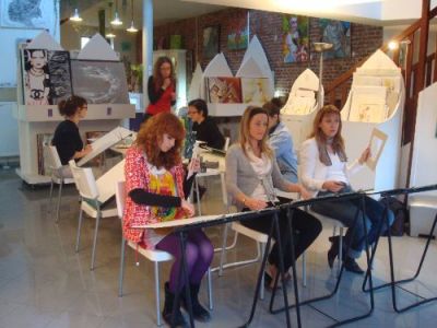 Stages vacances Avril : Peinture/Dessin Les jARTdins de Sabila