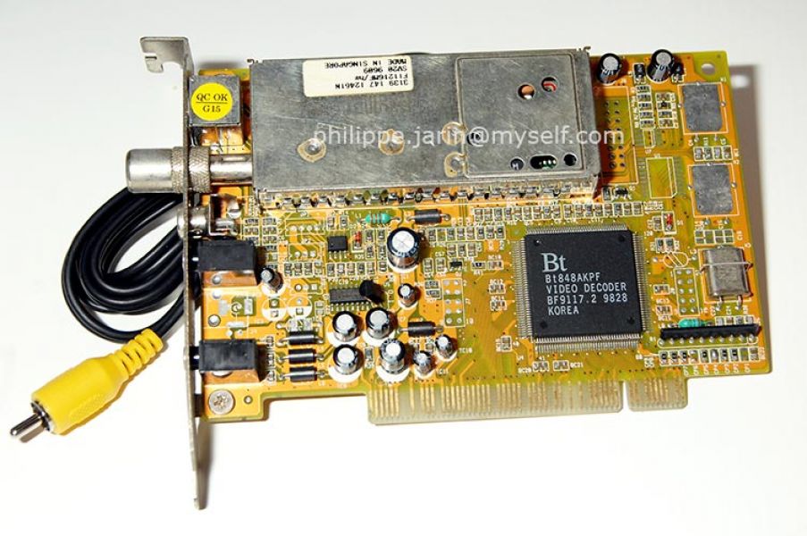 Carte d'acquisition WinTV Video. 15€ 