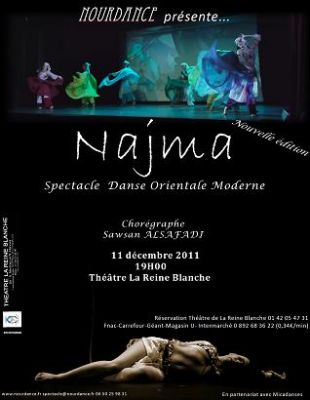 Najma (Nouvelle édition), Spectacle Danse Orientale Moderne