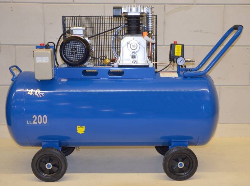 COMPRESSEUR 200L TA 310  380V semi pro 