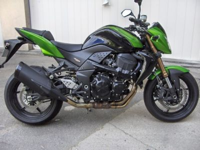 z750 bi-ton vert et noir