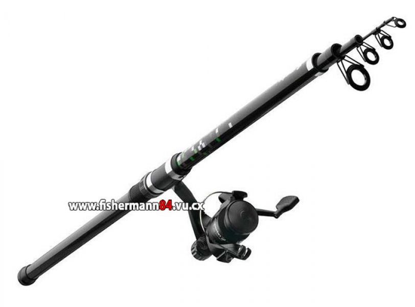 Canne à pêche, moulinet, et epuisette neuve, plus...