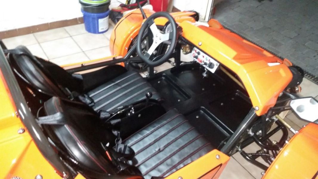 TRIKE ZTR 250cc roadster 4 vitesses + mar, couleur orange