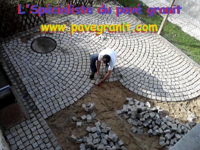 Pavé granit direct du Portugal