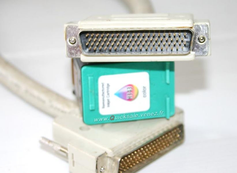 Câbles parallèle 6ft IEEE-1284 DB25 M/F pour périphériques, imprimantes.