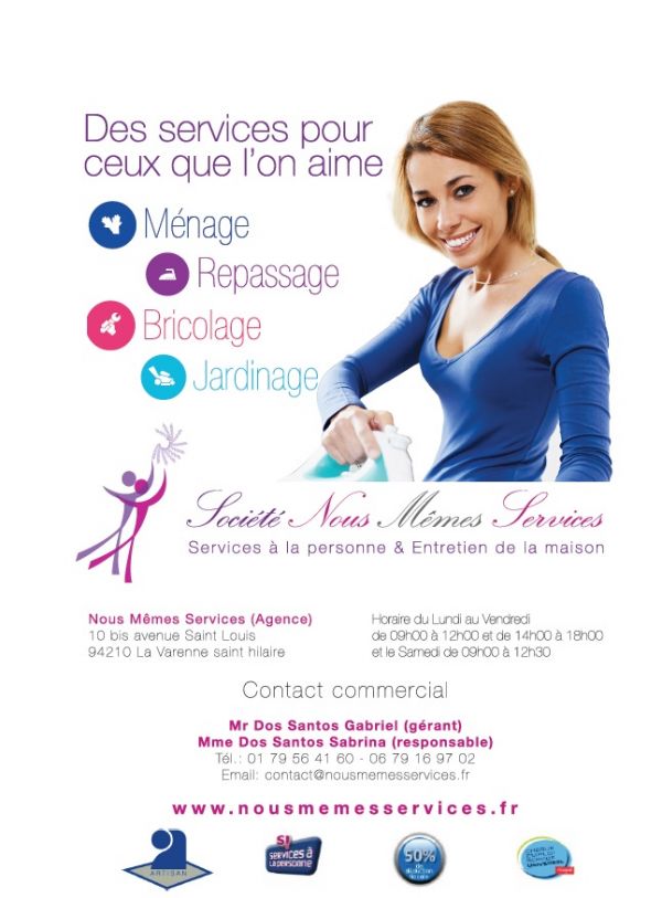 Services à la personne sur 94210 Saint-Maur-des-Fossés (Val-de-Marne)